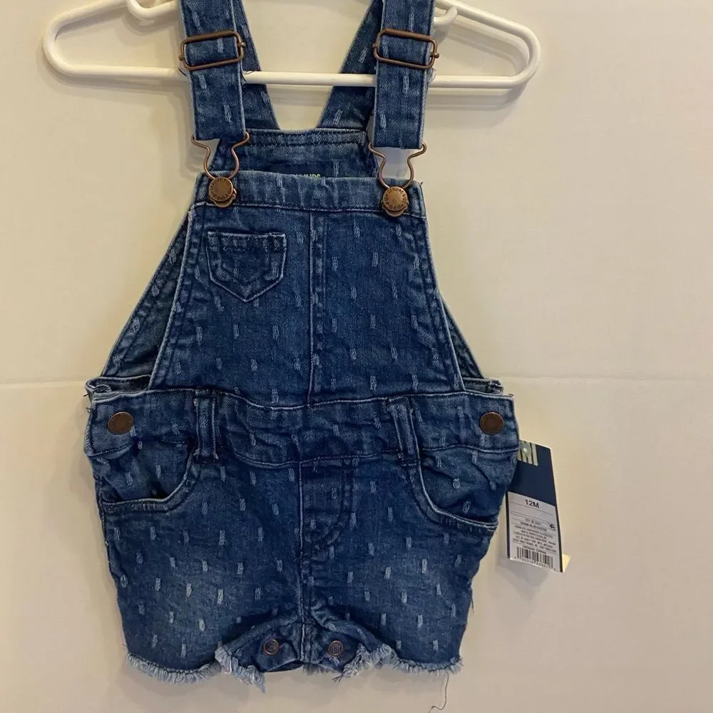 New girls Oshkosh 12 months‎ overalls